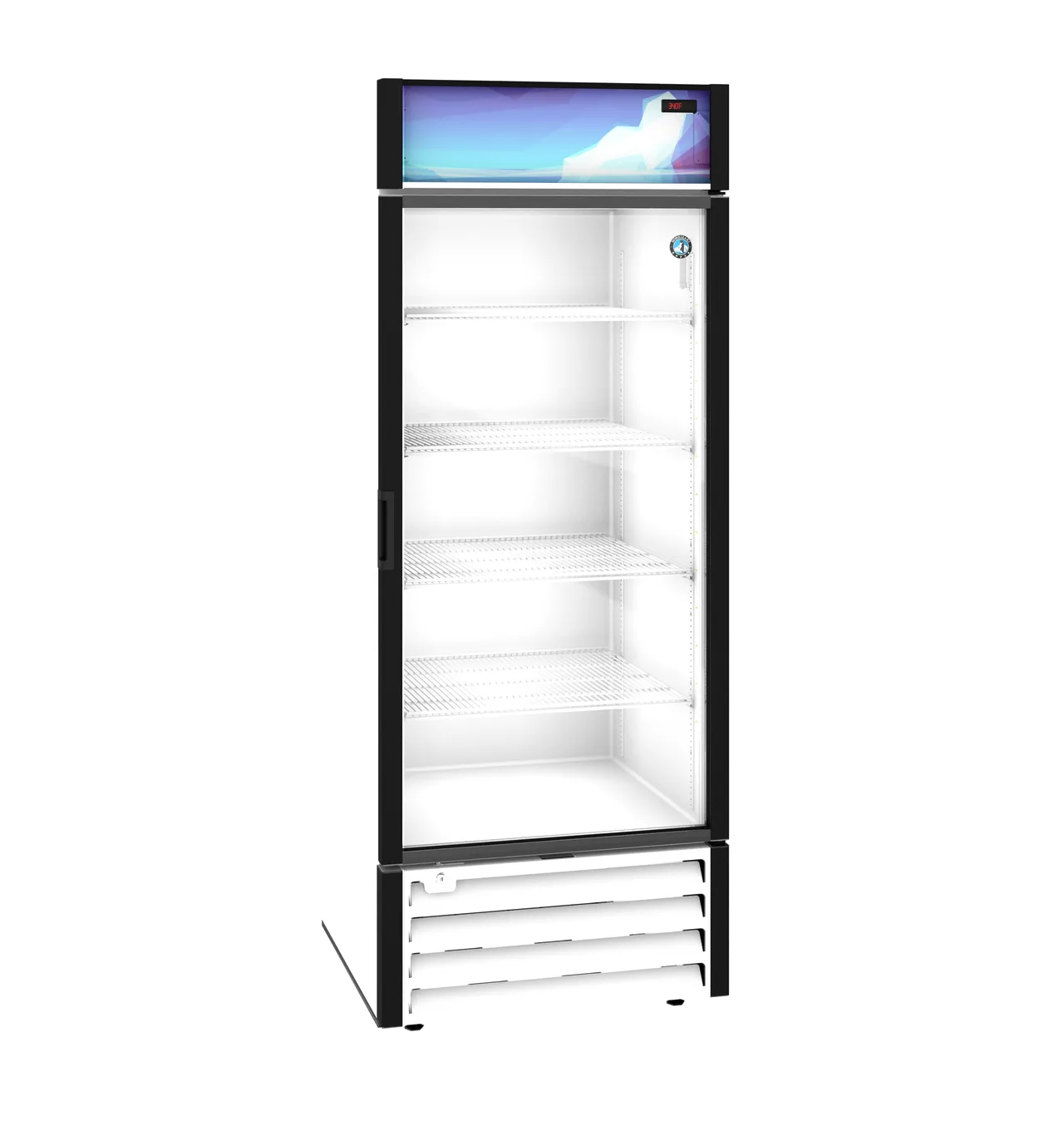Hoshizaki FM-23-HC-WHT White 30" Door Freezer, 20.7 cu ft, 1 Section, LED, R290, Bottom‑Mount, 115V