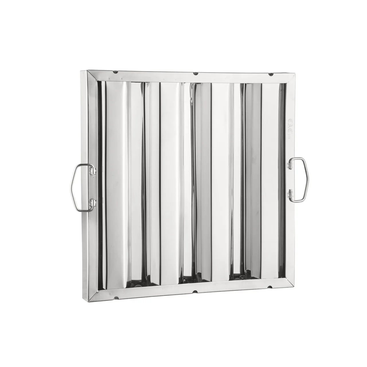 CAC China SRHF-1616 Exhaust Hood Filter, 16" H x 16" W Stainless Steel, Kitchen Grease Removal