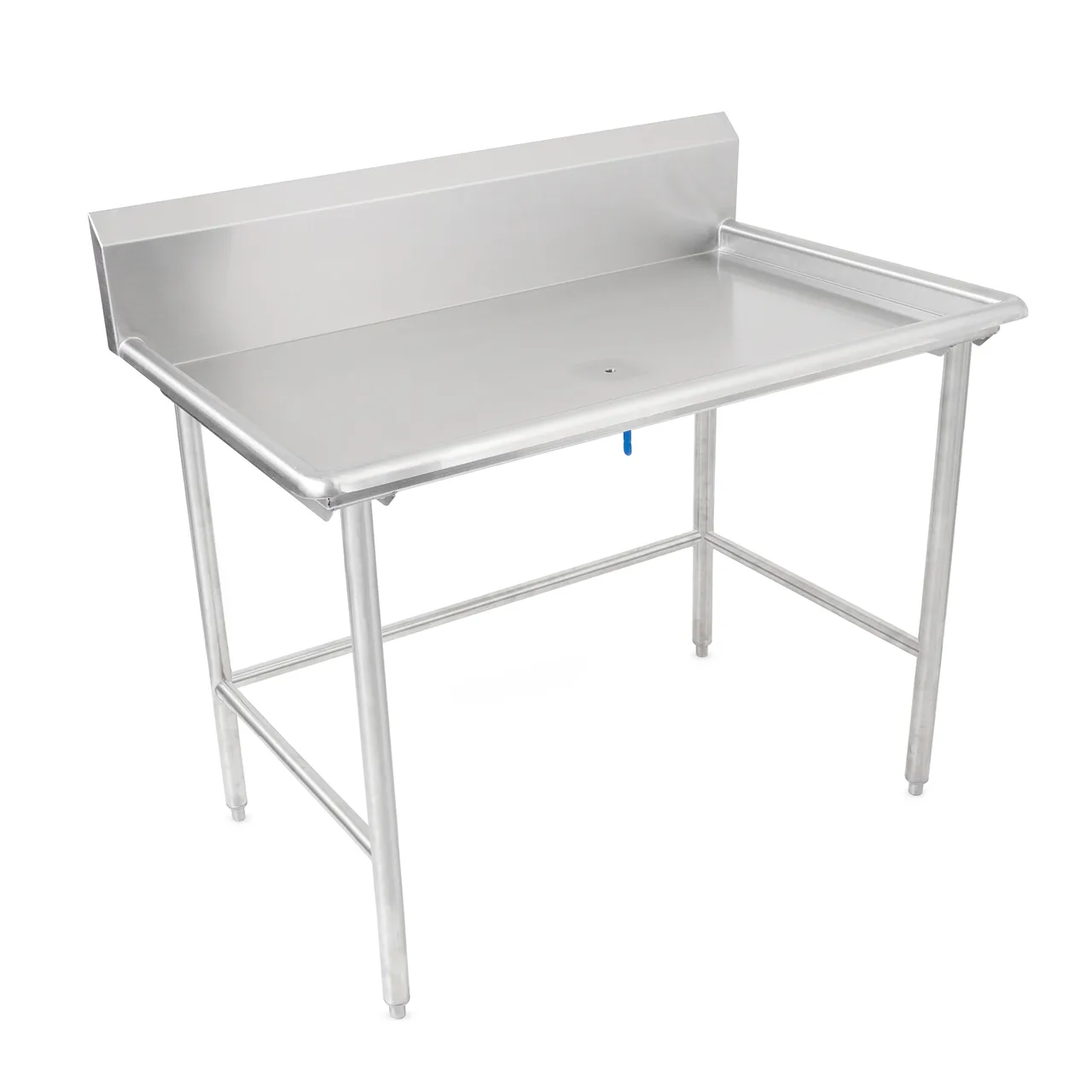 John Boos DST6R10-3037SBW-X 36" Dishtable Sorting Table w/ 2-1/4" Rolled Edge, 10" Backsplash