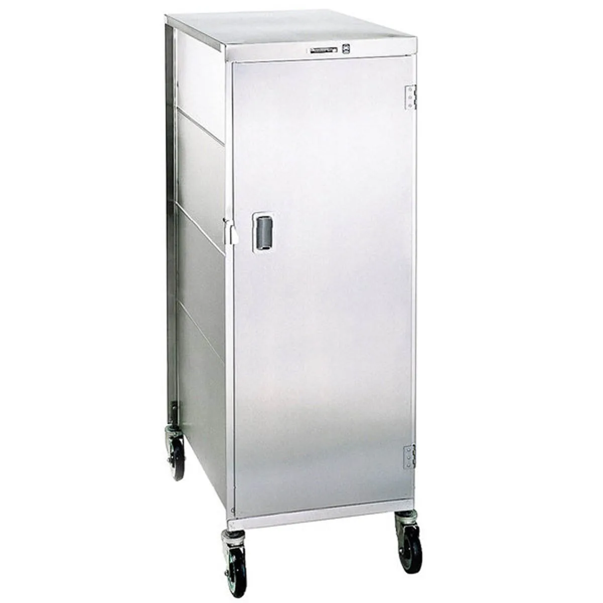 Lakeside 855 Stainless Steel 16 Tray Enclosed Meal Delivery Tray Cart