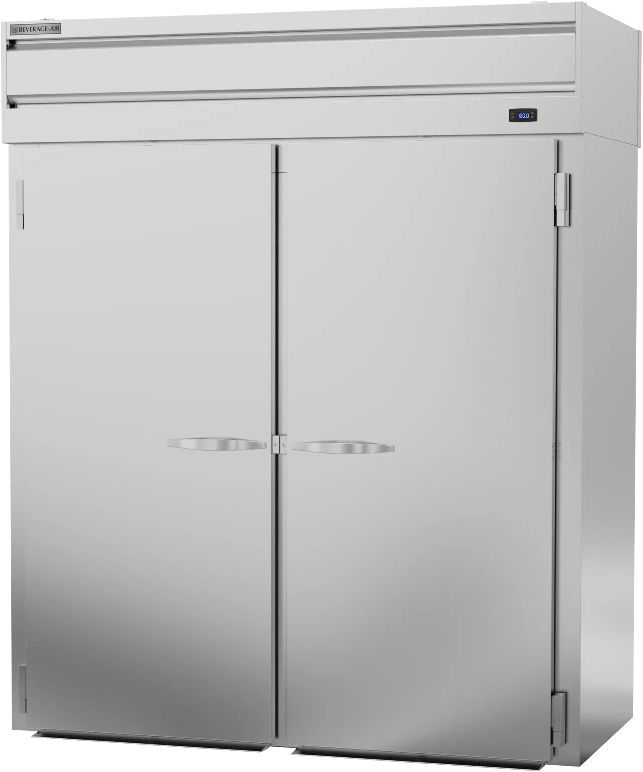 Beverage Air PHI2-1S-PT 2-Section "Full Height" 4-Door Heated Holding Cabinet, Stainless Steel Front, Aluminum Interior, 72.4 cu ft