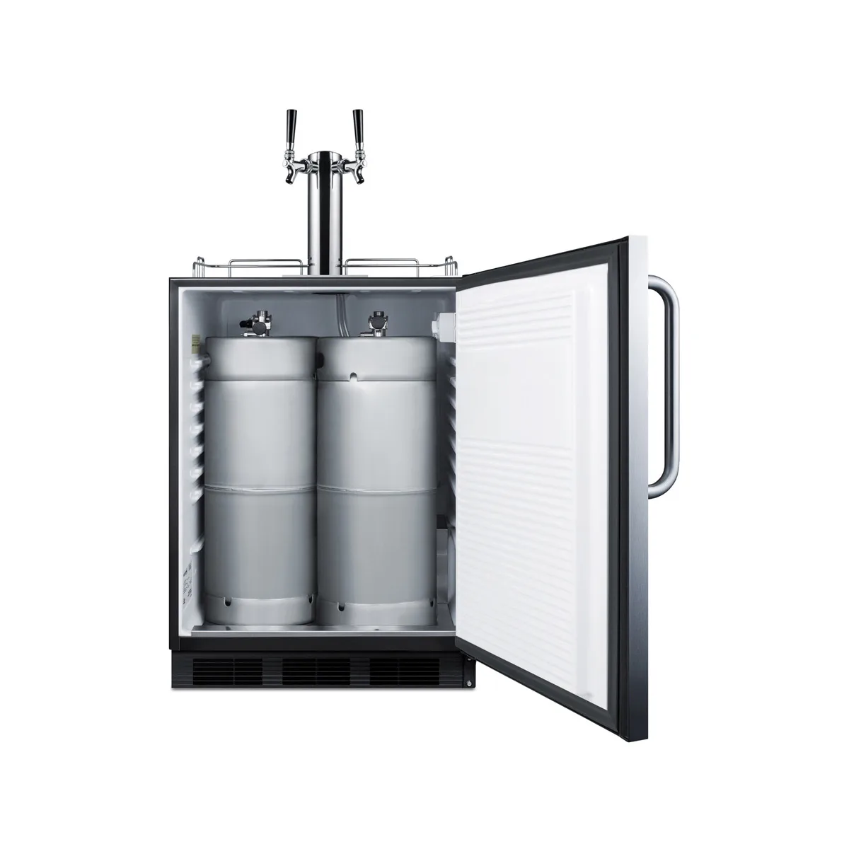 Summit SBC54OSBIADA 24" 1 Tower Kegerator Dispenser, 5.5 cu. ft.