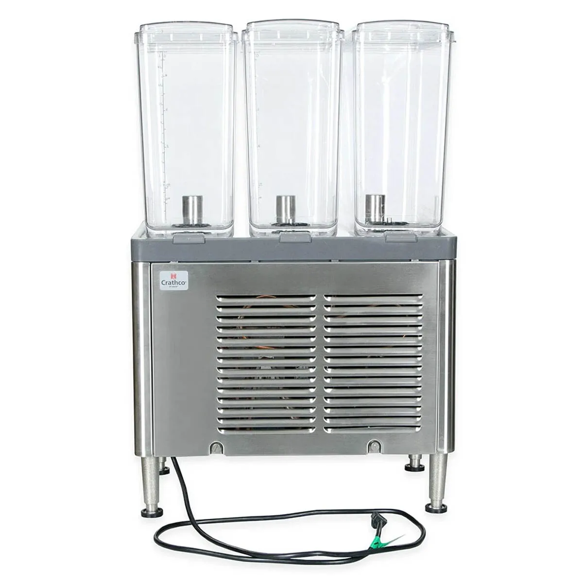 Crathco CS-3L-16-290 Beverage Dispenser with 3 Bowls / Agitator Type - 4.75 Gal (each) - 1/10 Hp