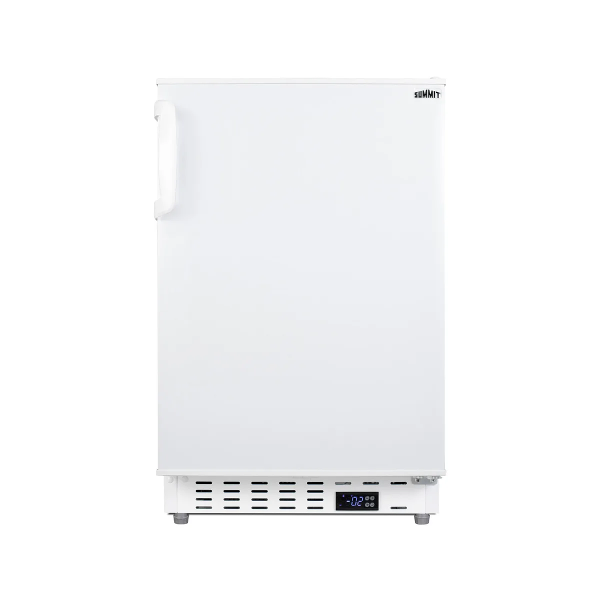 Summit ALFZ36 20" Built-in or Freestanding Undercounter Freezer in White, 2.68 cu. ft.