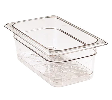 Cambro 90CWD135 Drain Shelf – 1/9 Size Clear Polycarbonate Pan, NSF, Fits 92CW & 94CW