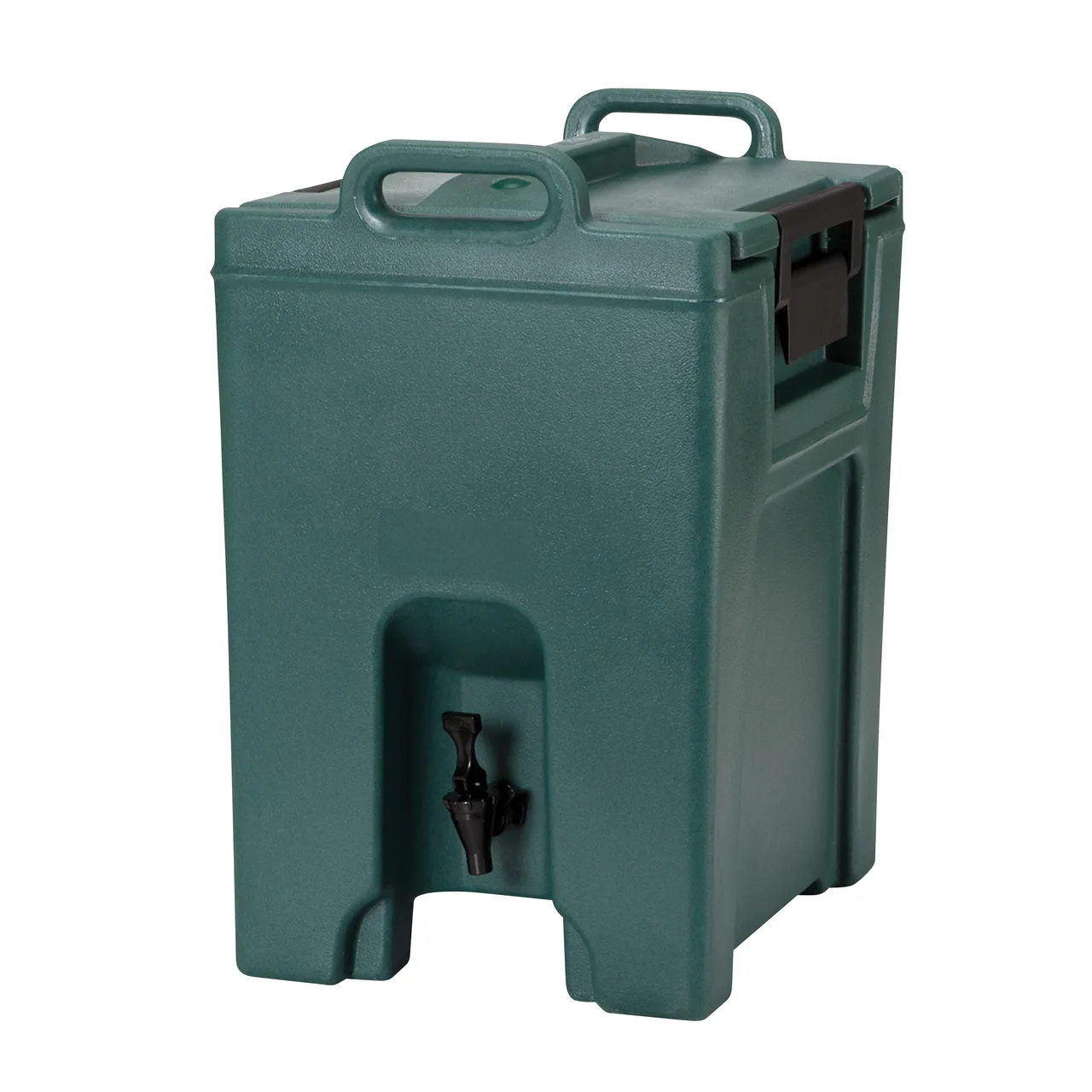 Cambro UC1000192 Camtainer 10‑1/2‑Gal Dispenser, 16" W x 20" D x 26" H, Green Plastic, NSF