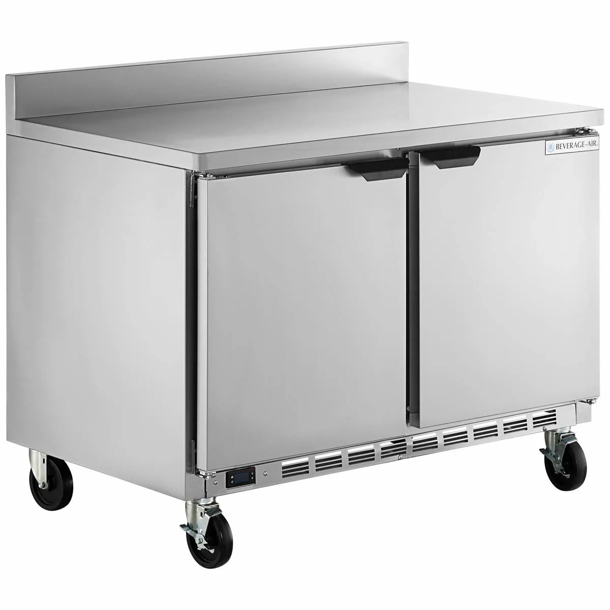 Beverage Air WTF48AHC-FIP 48" 2-Section Worktop Freezer w/ 2 Doors, 11 cu. ft.