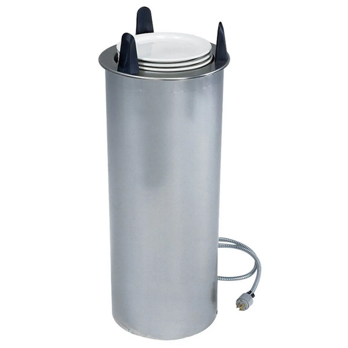 Lakeside 6007 Heated Drop In Dish Dispenser, Max Dish Size 7-1/4" diameter