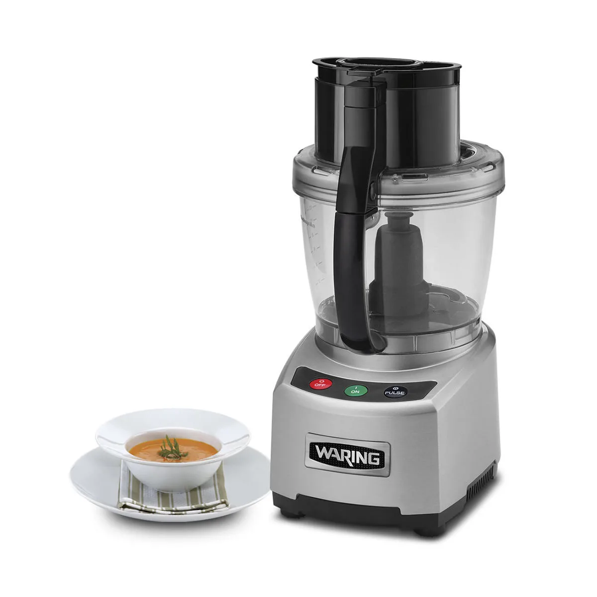 Waring WFP16S Bowl Style Vegetable Cutter/Food Processor, Thermal Protection