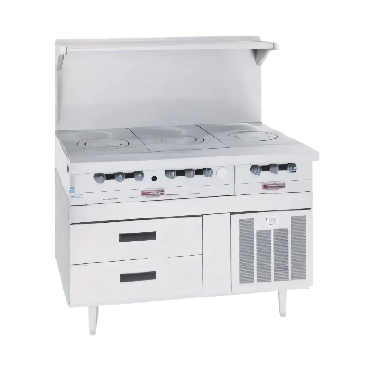 Garland US Range GN17R80 80" 6 Drawers Arctic Fire Refrigerated Chef Base, Remote
