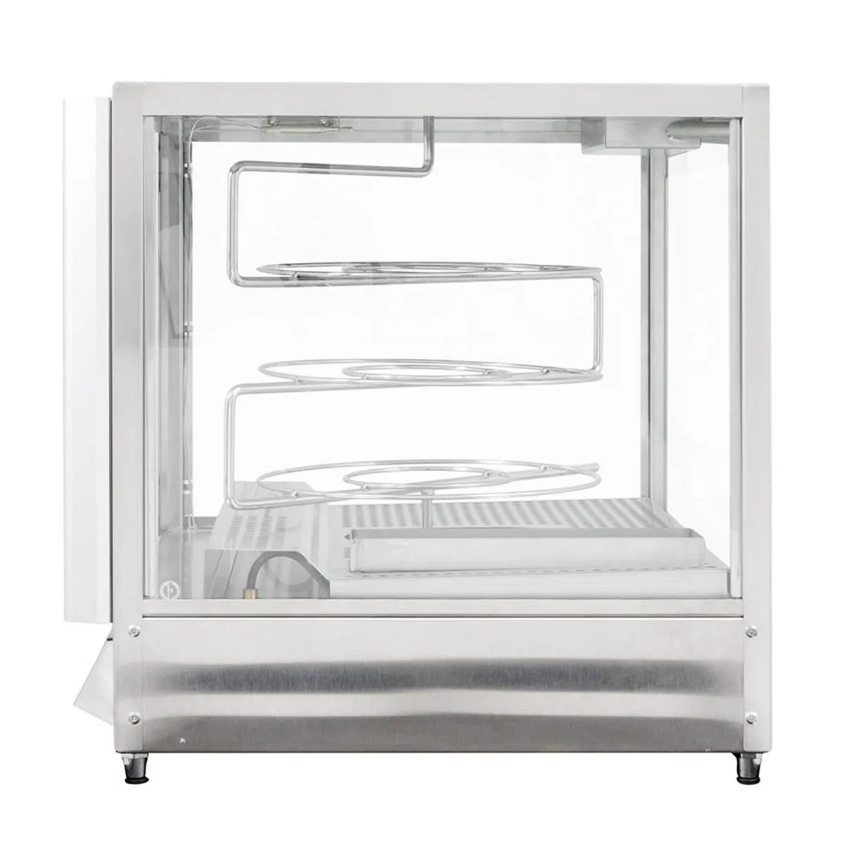 Doyon DRPR3 20" Full Service Countertop Food Warmer/Display Case, 3 Shelves