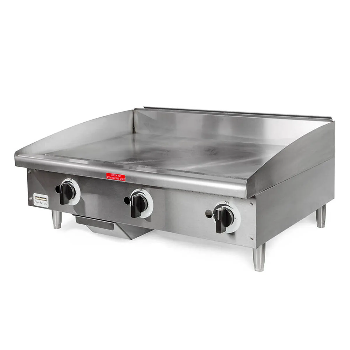 Toastmaster TMGM36 36" Countertop Manual Gas Griddle, 3/4" Steel Plate, 60.000 BTU