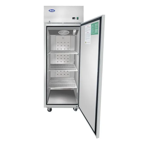 Atosa USA MBF8004GR 28" One Solid Door Reach-In Refrigerator, 21.4 cu. ft.