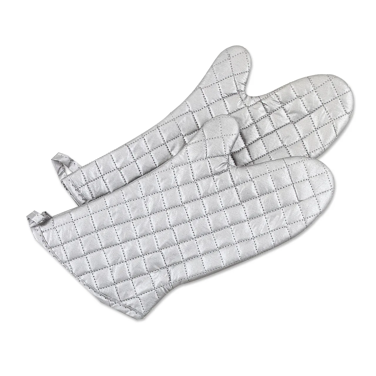 Browne USA 541217 - 17" Oven Mitt, Cotton, Silicone Coating, 200°F Heat‑Resistant, USA Made - 1 Pair
