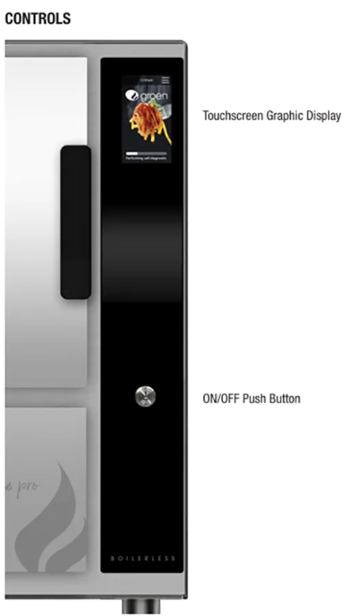 Groen GSSP-BL-3E SmartSteam Pro 3 Pan Countertop Electric Boilerless Convection Steamer