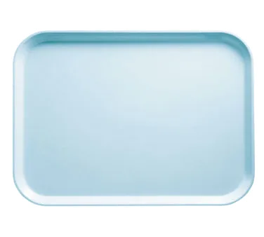 Cambro 926177 Rectangular Tray, 8-7/8" x 25-9/16" x 1" Fiberglass, Sky Blue, NSF, Dishwasher Safe