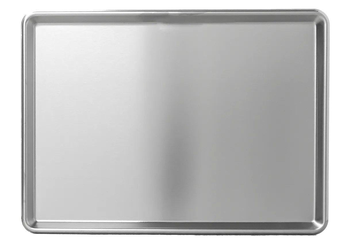 Omcan USA 81022 Bun & Sheet Pan, 16" x 22", Open Bead, 20‑Gauge Stainless Steel, NSF