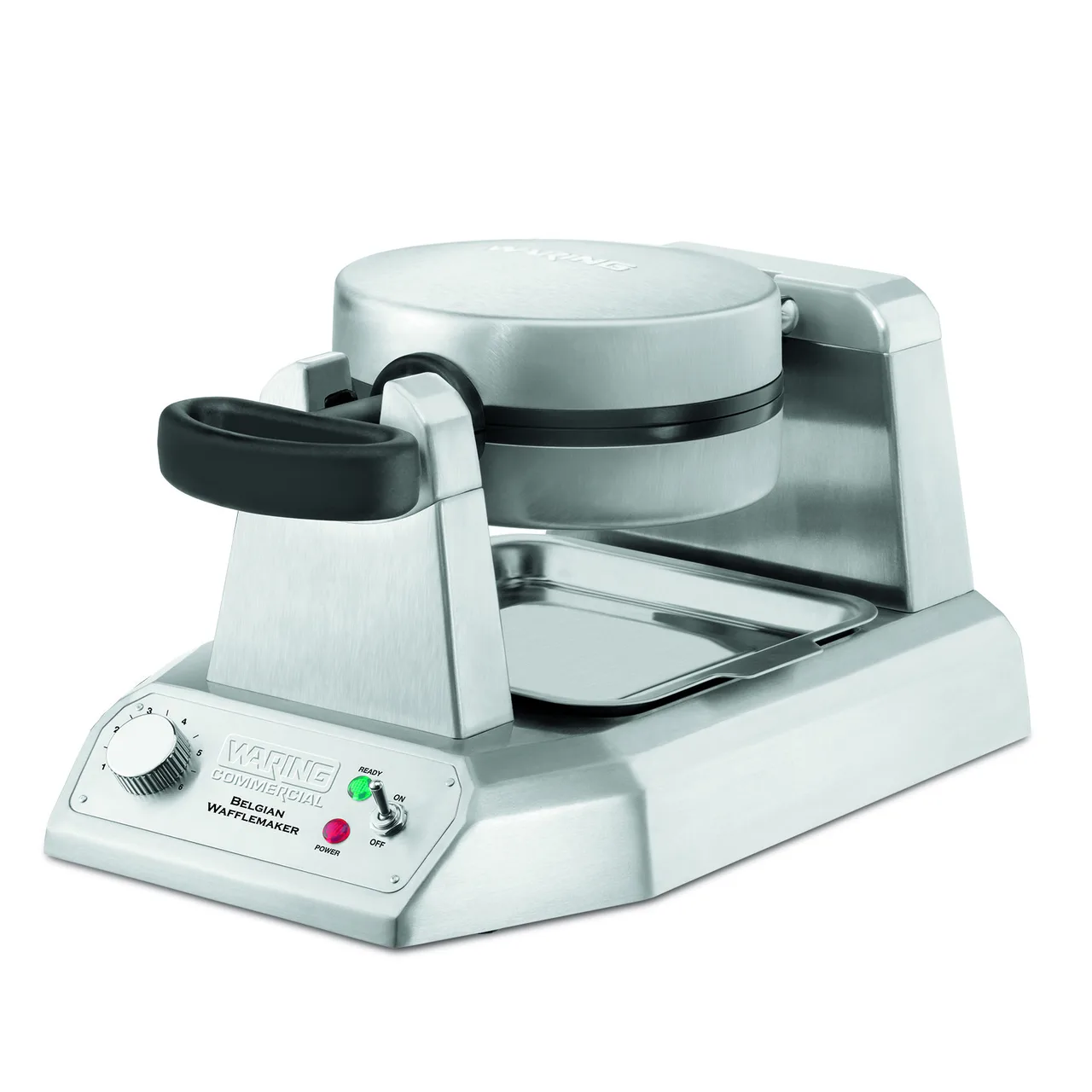 Waring WW180X Single Heavy-Duty Waffle Maker/Baker,Cast İron Grids