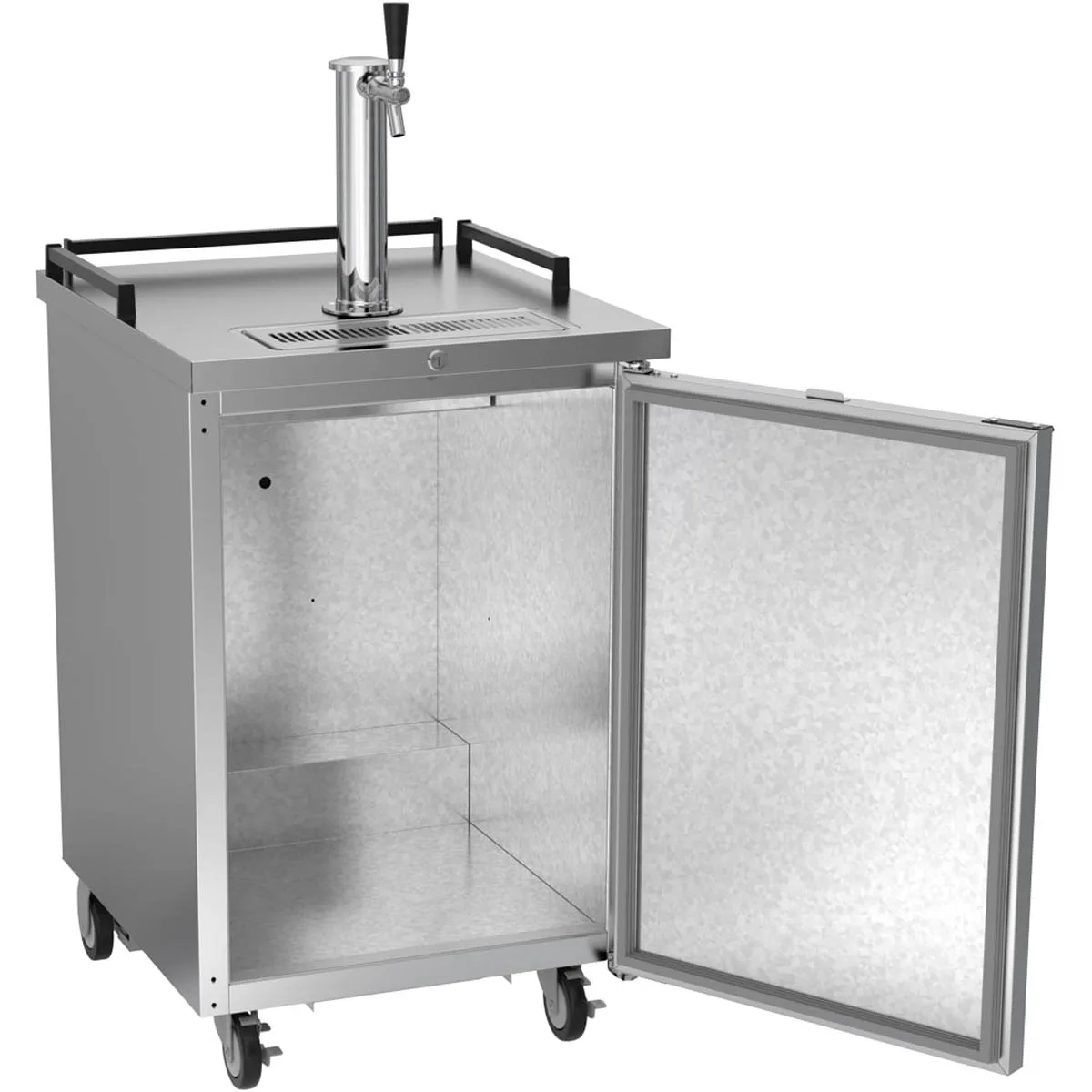 Beverage Air BM23HC-S-31 24" 1 Column Draft Beer Cooler, 7.66 cu. ft.
