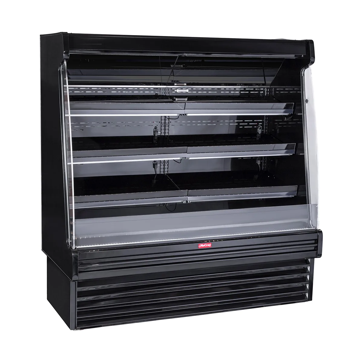 Howard-McCray SC-OP35E-3S-B-LED 39" Refrigerated Produce Display Case, Black