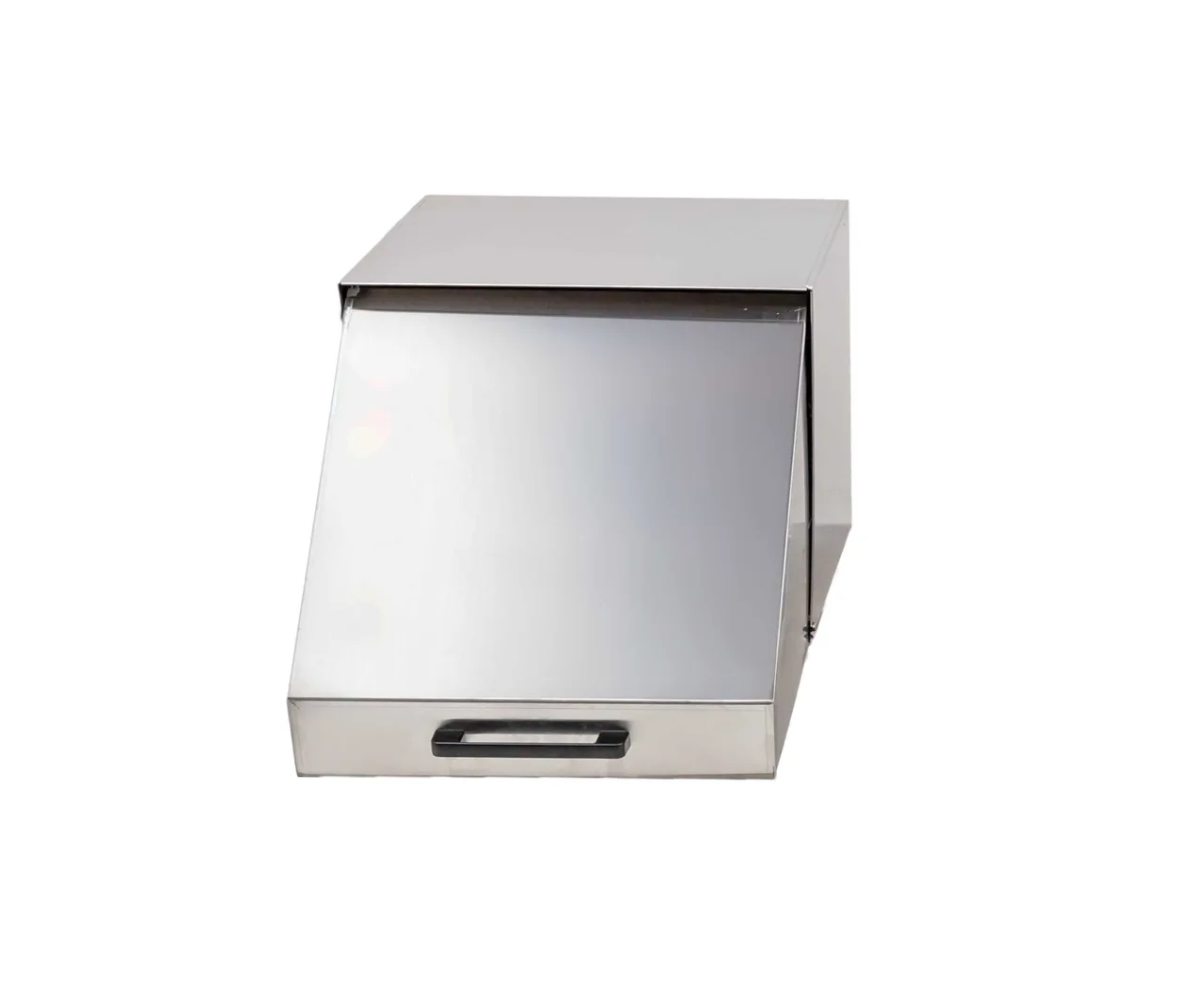 Omcan USA 81124 Roll Top Steam Table Pan Cover, Solid Stainless Steel, With Handle, Roll‑Back Hinge
