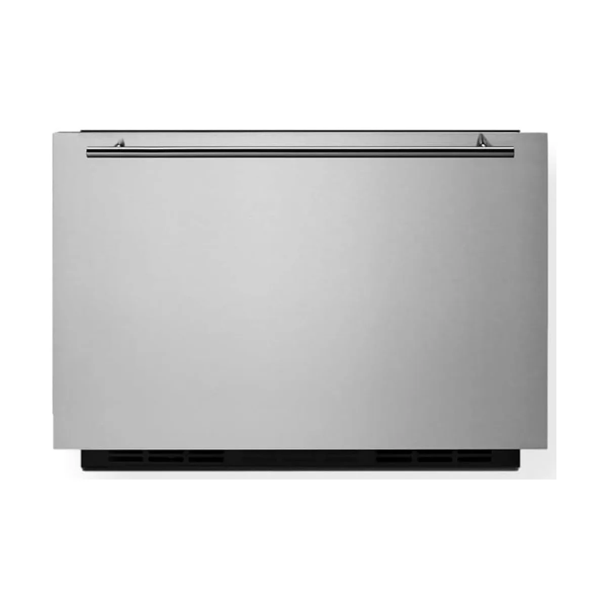 Summit FF1DSS24 24" Built-in Outdoor Drawer Refrigerator in Black, Panel Ready Front, 1.6 cu. ft.