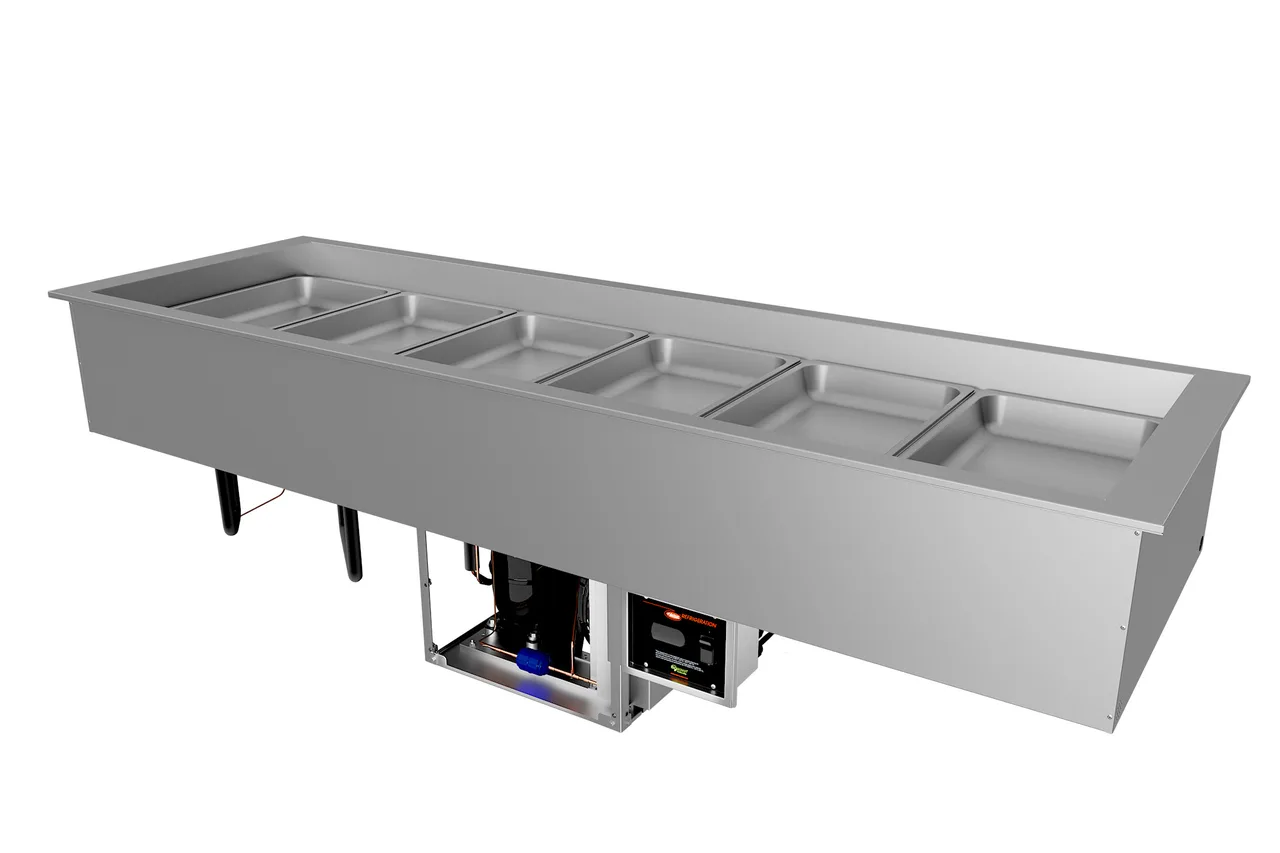 Hatco CWBP-3 Drop-In Refrigerated Well, (3) Pan Size, Top Mount