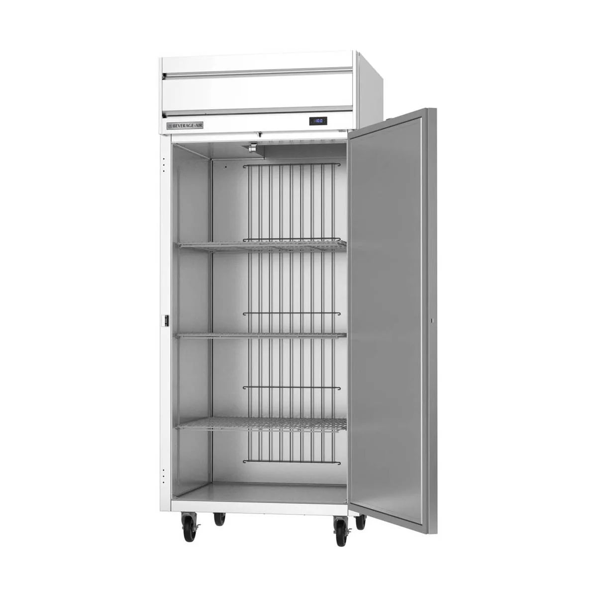 Beverage Air HFPS1WHC-1S 35" 1-Section Reach-In Freezer, Solid Door, Top Mount, 30.76 cu. ft., Stainless Steel