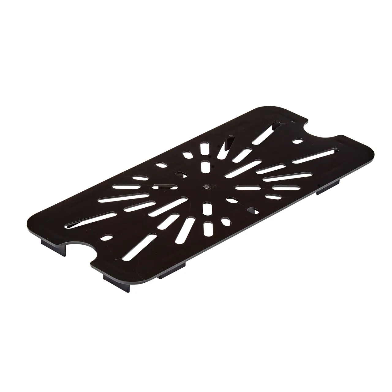 Cambro 30CWD110 Camwear Drain Shelf – 1/3 Size, Polycarbonate Black, NSF, Fits 32CW‑38CW