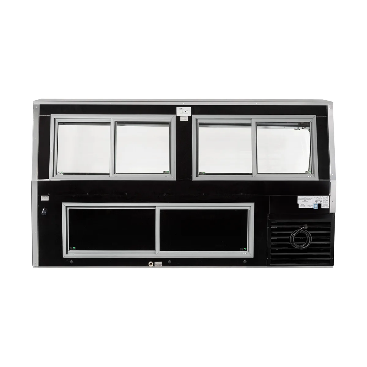 Howard-McCray SC-CMS35-8-BE-LED 95" Double Duty Flat Refrigerated Meat Display Case