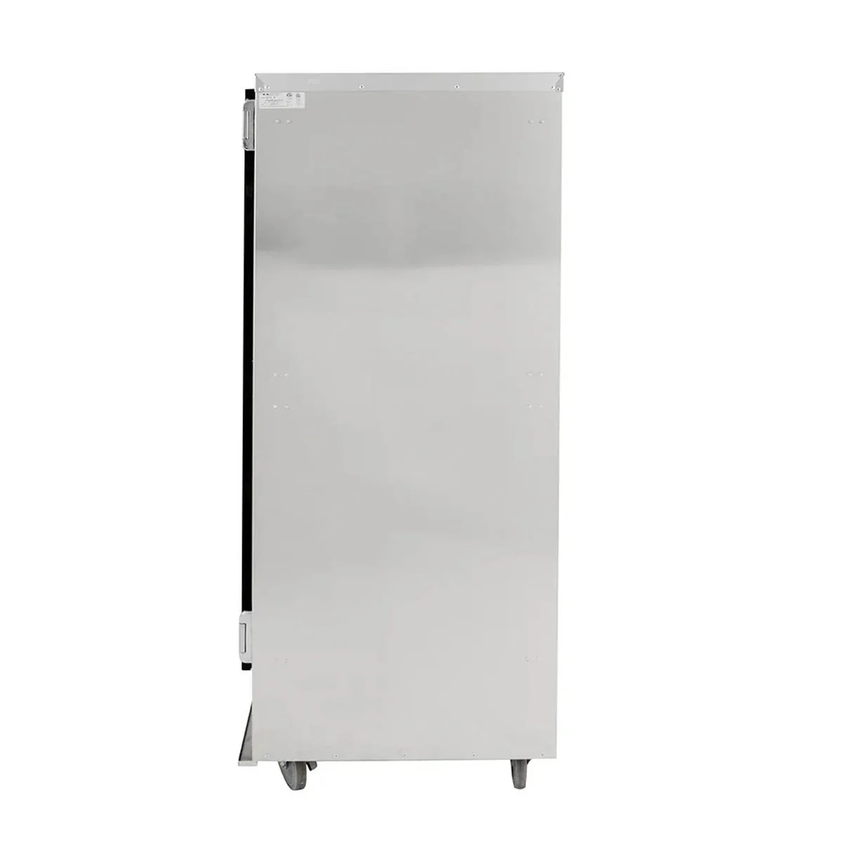 Carter-Hoffmann HL1-18 "Full Height" 1-Door Heated Holding Cabinet, Clear Glass Door, 36×12"x20" or 18×18"x26" Pan Capacity, Aluminum