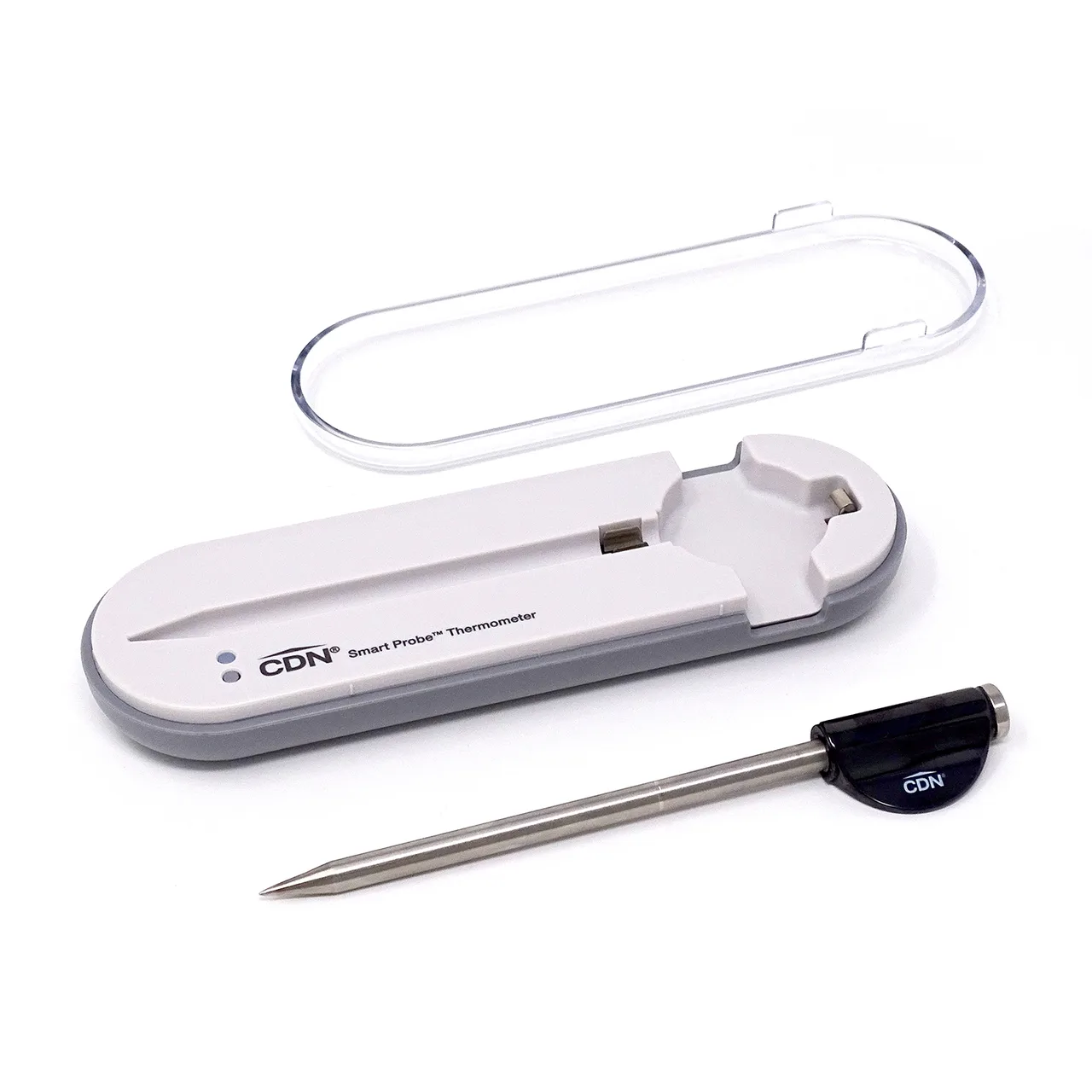 CDN STP212 Probe – 5.4" Waterproof Probe, 14‑212°F / 14‑572°F, Bluetooth, 165‑ft, 24‑h Battery
