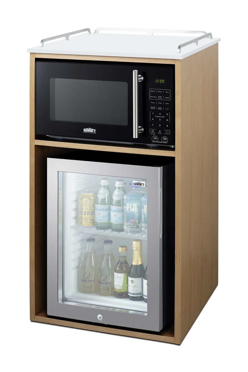 Summit QCSMW1OAK Kitchenette