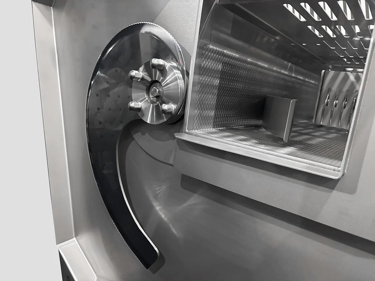 Bizerba KR2 16.5" Stainless Steel Meat Slicer, 220 Slices/min, Gear Drive, 208V 3‑Phase 18A, Washdown‑Ready