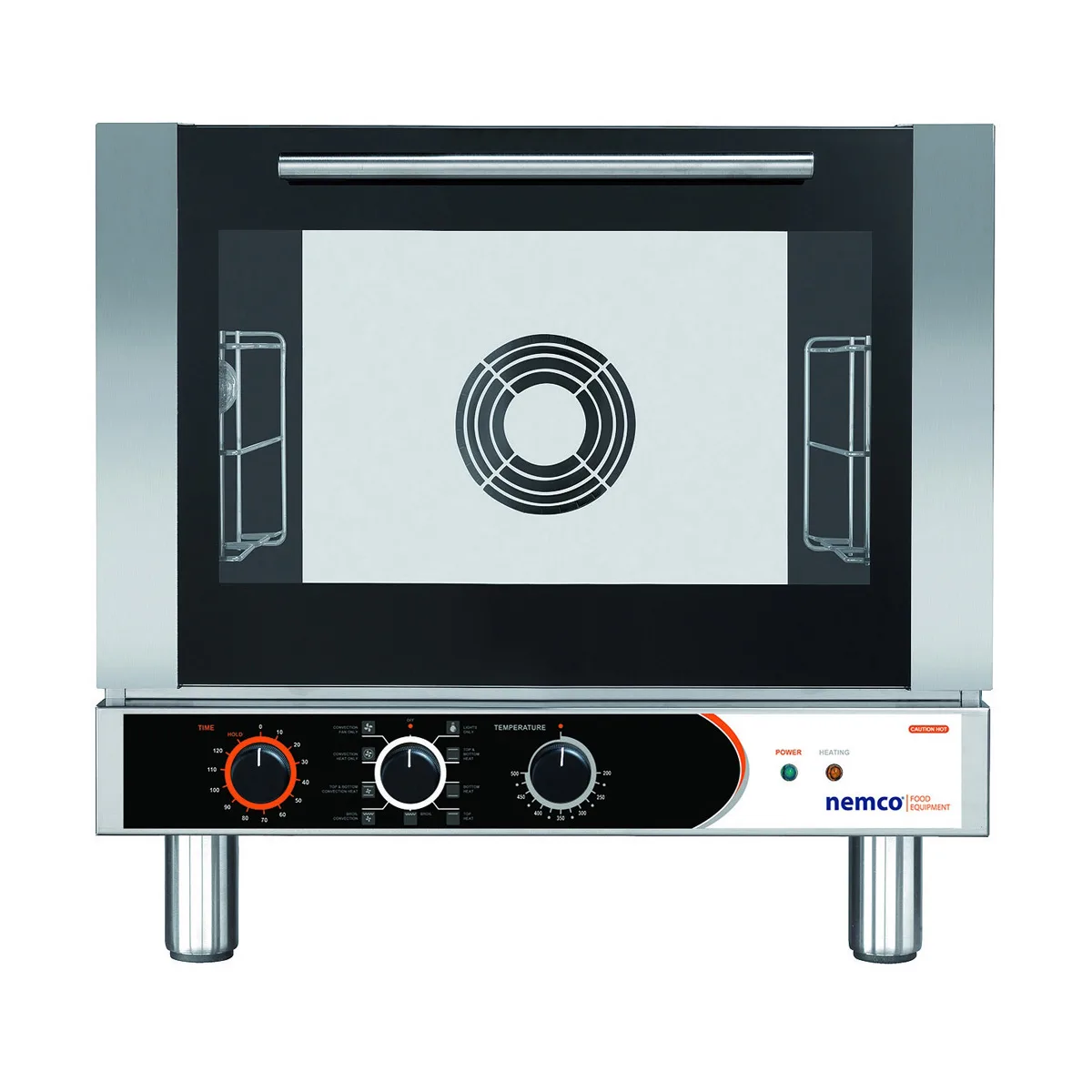 Nemco 6230 Half-Size Electric Convection Oven w/ Manual Controls, Single Deck