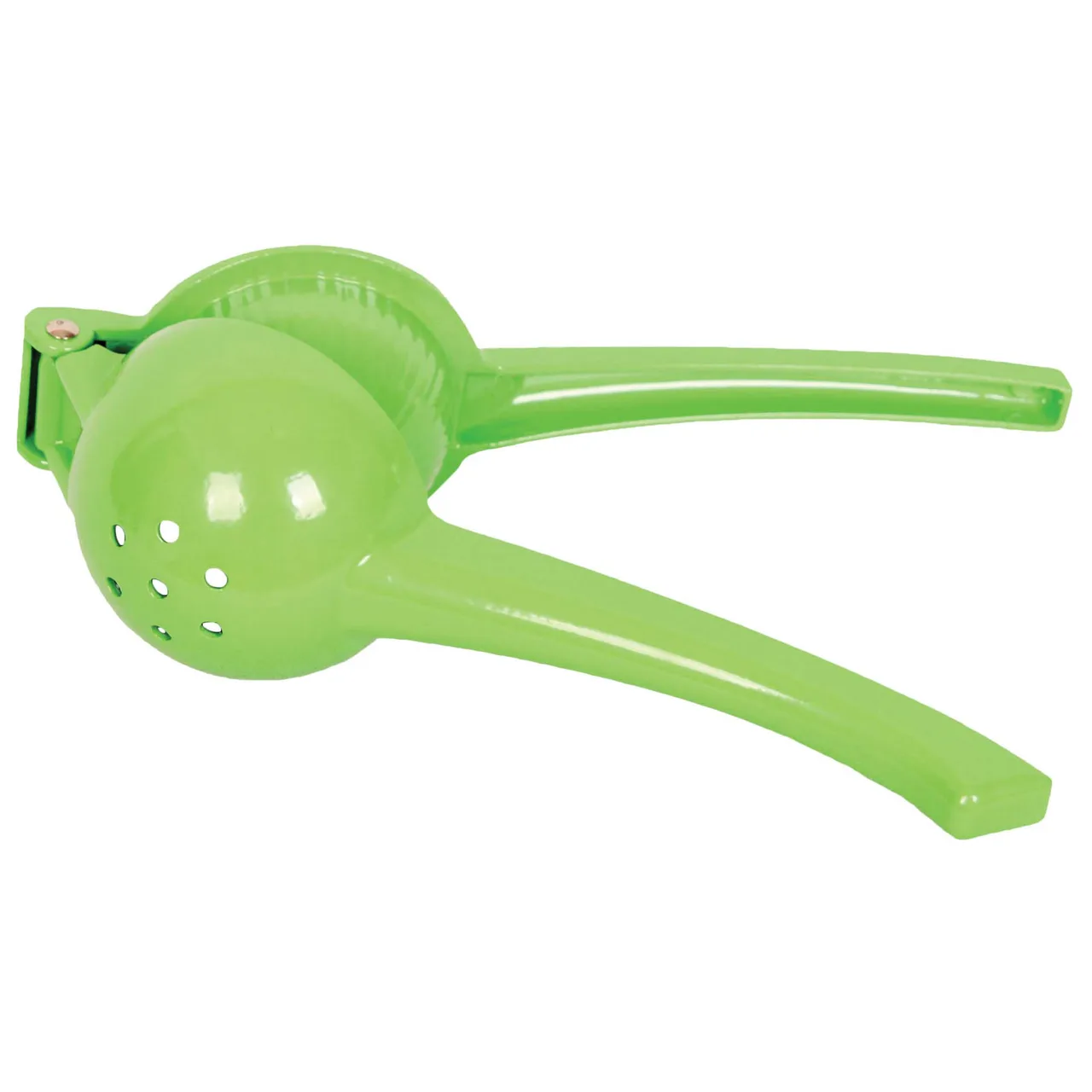 Omcan USA 80295 Lemon Lime Citrus Squeezer, Green Aluminum, 7" Length, Juice Extraction