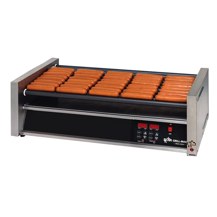 Star 50STE Grill-Max® Hot Dog Grill, Roller-Type, Stadium Seating