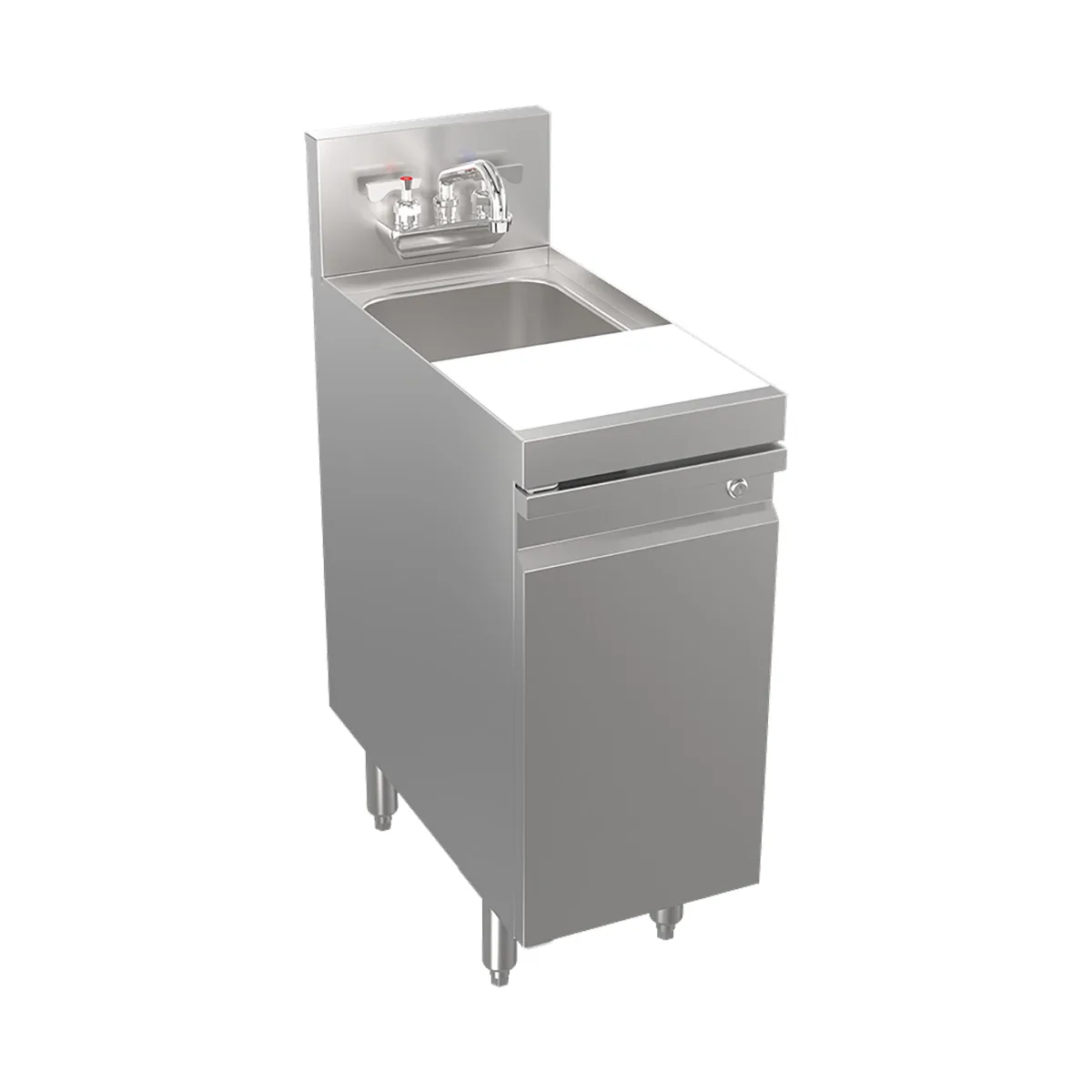 Krowne KR24-MC12-C 12" Underbar Sink Units, 1 Compartment without Drainboard