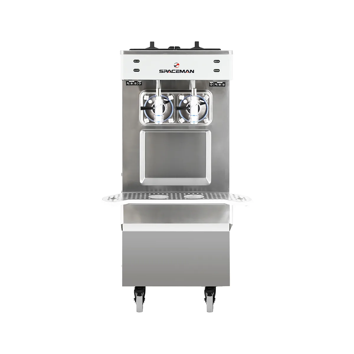 Spaceman 6795-C Cylinder Type Frozen Beverage Machine, Floor Model w/12.7 qt. Hopper - 5hp - Double