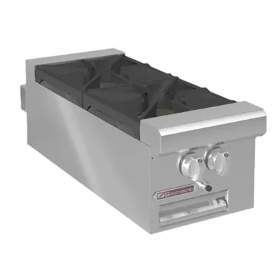 Southbend HDO-12-316L 12" Countertop Gas Hotplate with (2) Burners, Manual Controls, 66.000 BTU