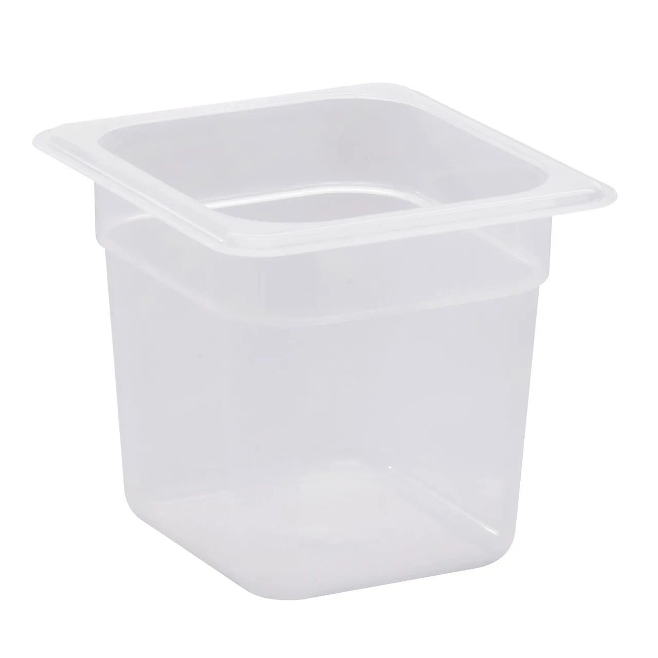 Cambro 66PP190 - 1/6 Size Translucent Polypropylene Food Pan, 6" Deep, NSF
