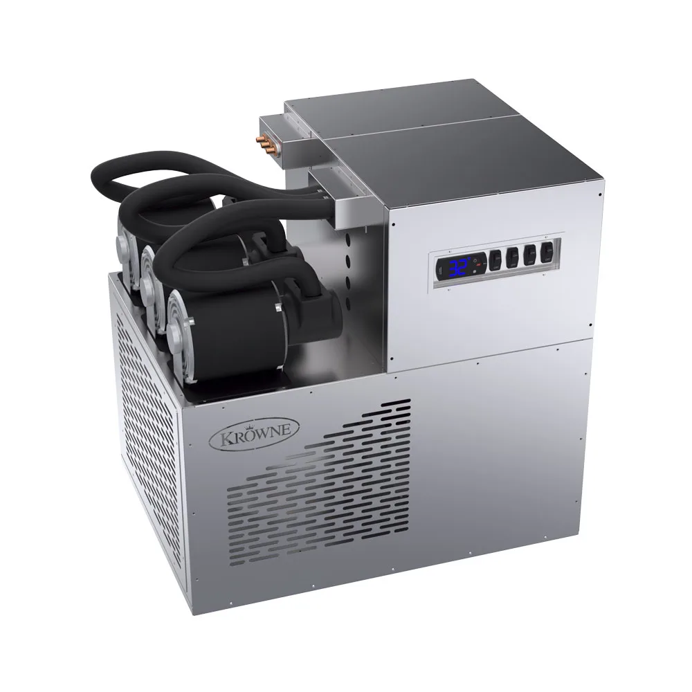 Krowne KPP75-3-230 27" Draft Beer System Power Pack w/ Air Cooled, 3 pumps, 3/4 HP
