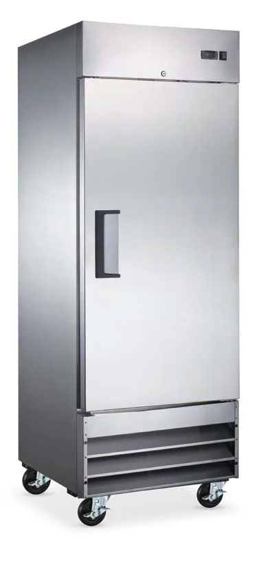 Omcan USA 59024 One Section Reach-In Refrigerator w/ Solid Door, Bottom Mount, 20.5 cu. ft.