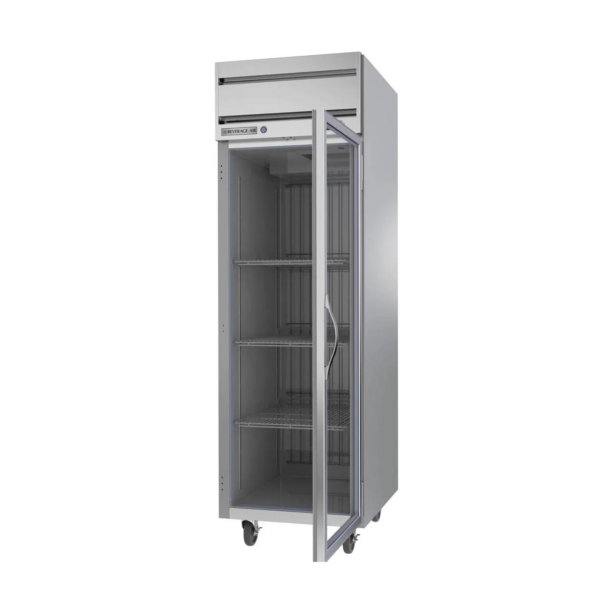 Beverage Air HF1HC-1G 26" 1-Glass Door Reach-In Freezer, Top Mounted, 21.06 cu. ft.