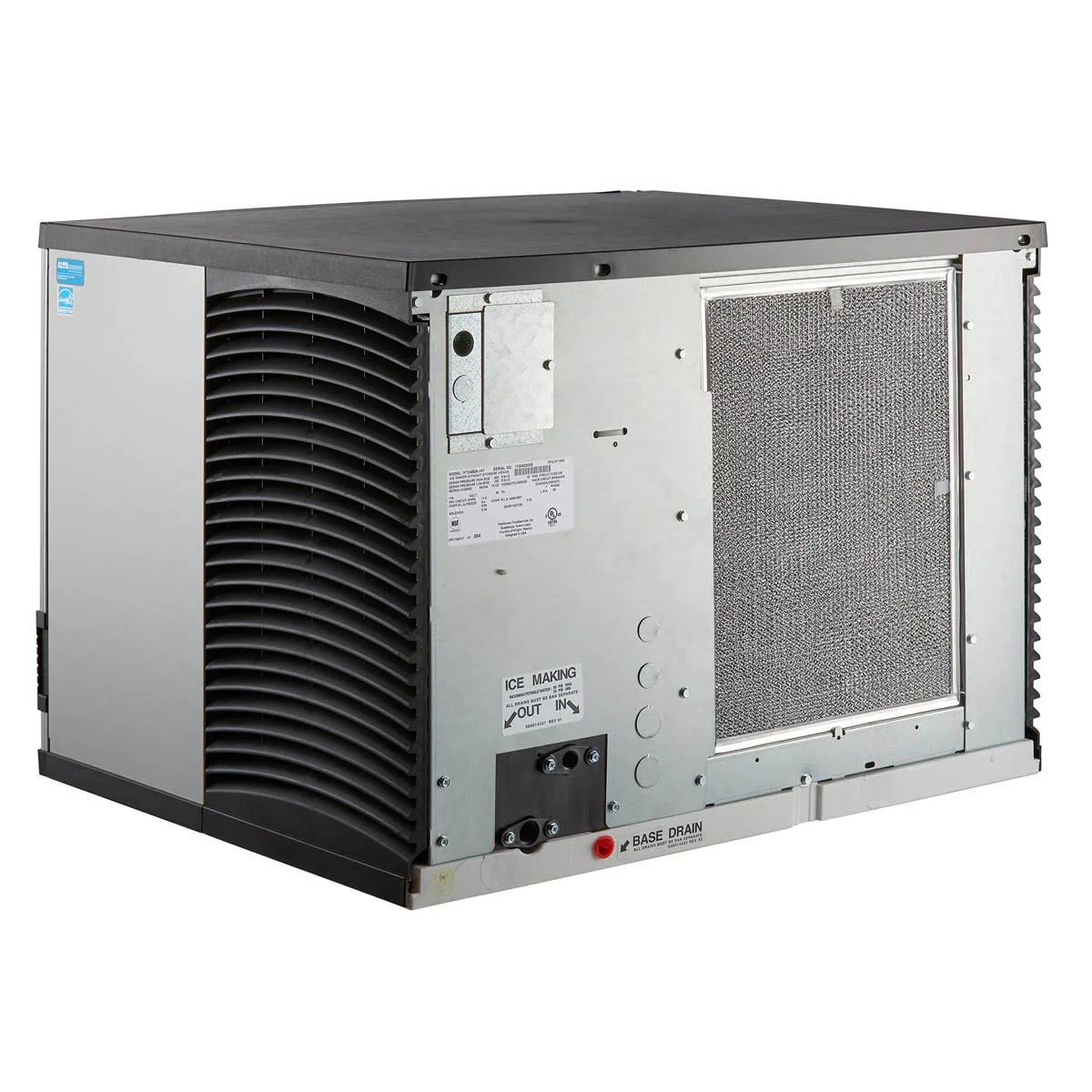 Manitowoc IDF0500N 30" Full Cube Ice Machine Head, Remote Cooled, 510 lb/24 hr