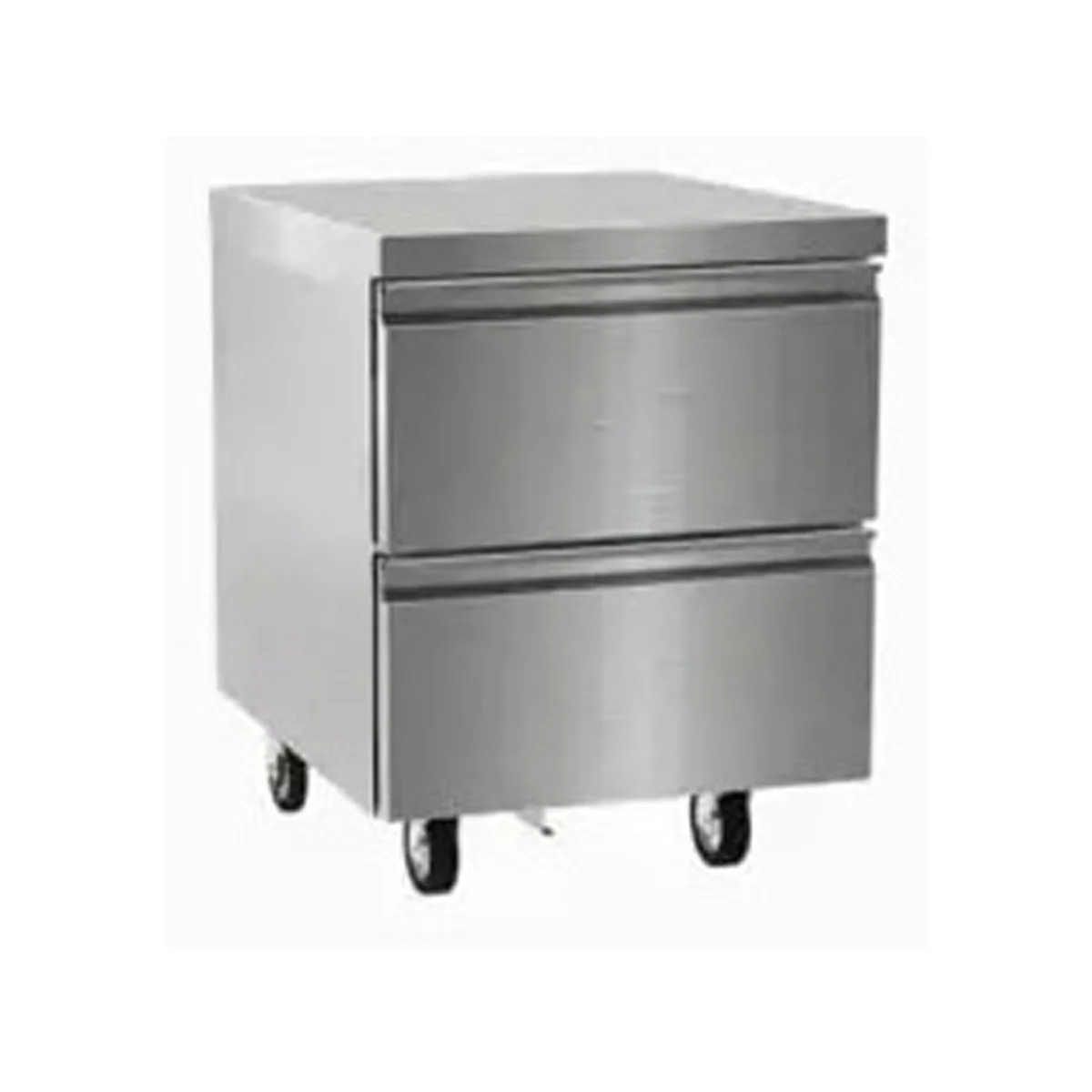 Delfield D4424NP 24" 1-Section Worktop Refrigerator w/ 2 Drawers, 6.35 cu. ft.