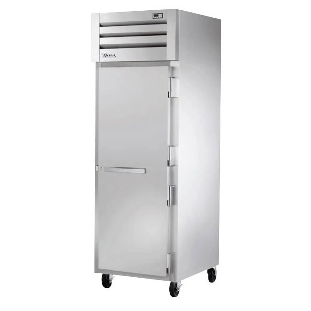 True STR1H-1S 1-Section Reach-In Heated Holding Cabinet, 1 Stainless Steel Door with Lock, 1.5kW, 208-230V