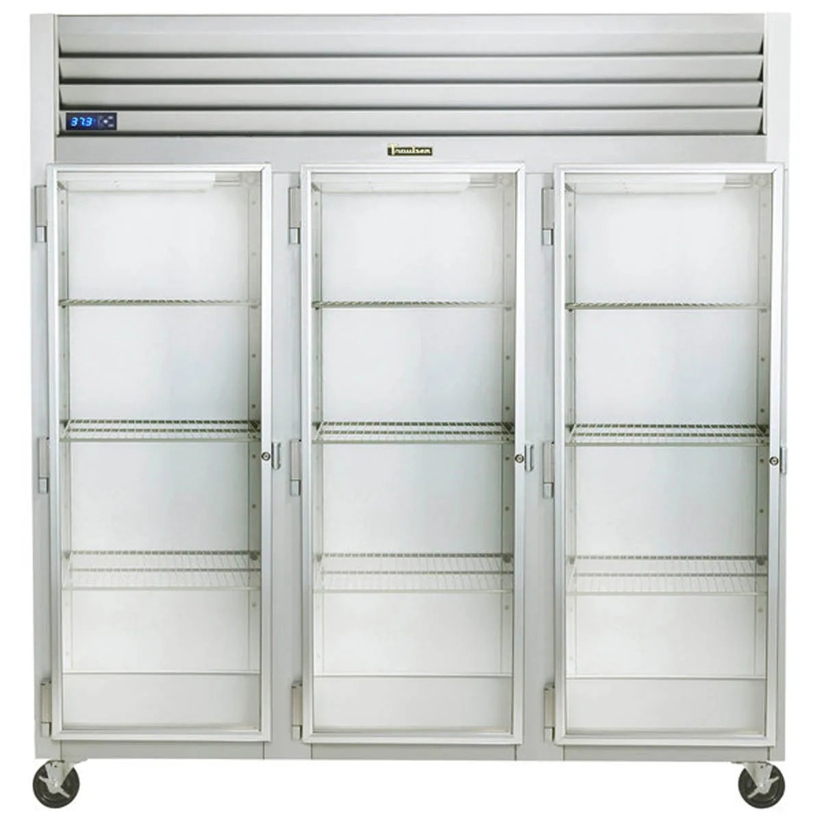 Traulsen G32013-032 76" Reach-In Refrigerator w/ 3 Glass Doors (hinged left/left/left), Top Mount, 70.67 cu. ft.