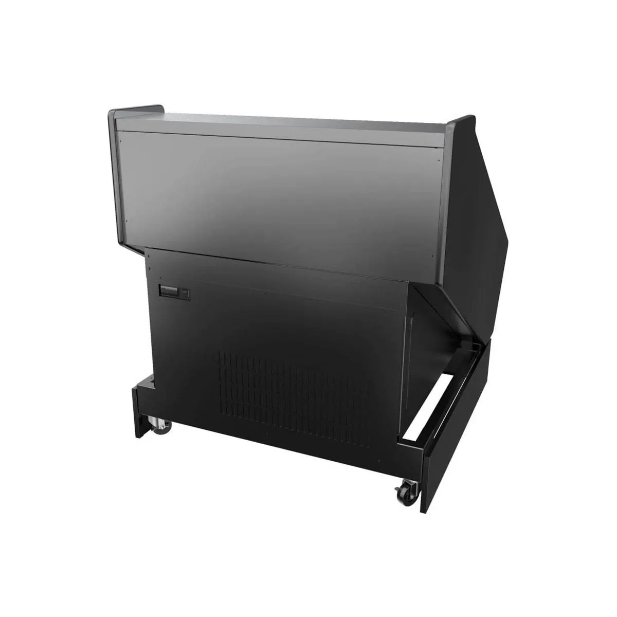 Structural Concepts FSIB4R 50" Self-Service Open Air Produce Case, Laminate Exterior, Full End Panels