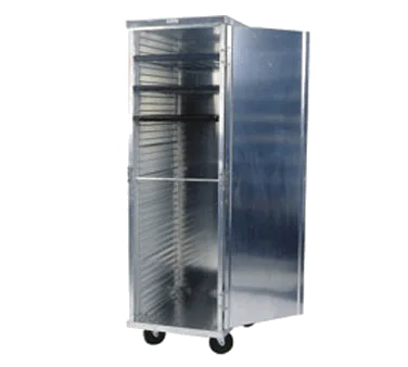 Winholt EC1816-C 16 Pan Aluminum End Load Enclosed Transport Bun / Sheet Pan Rack, Assembled